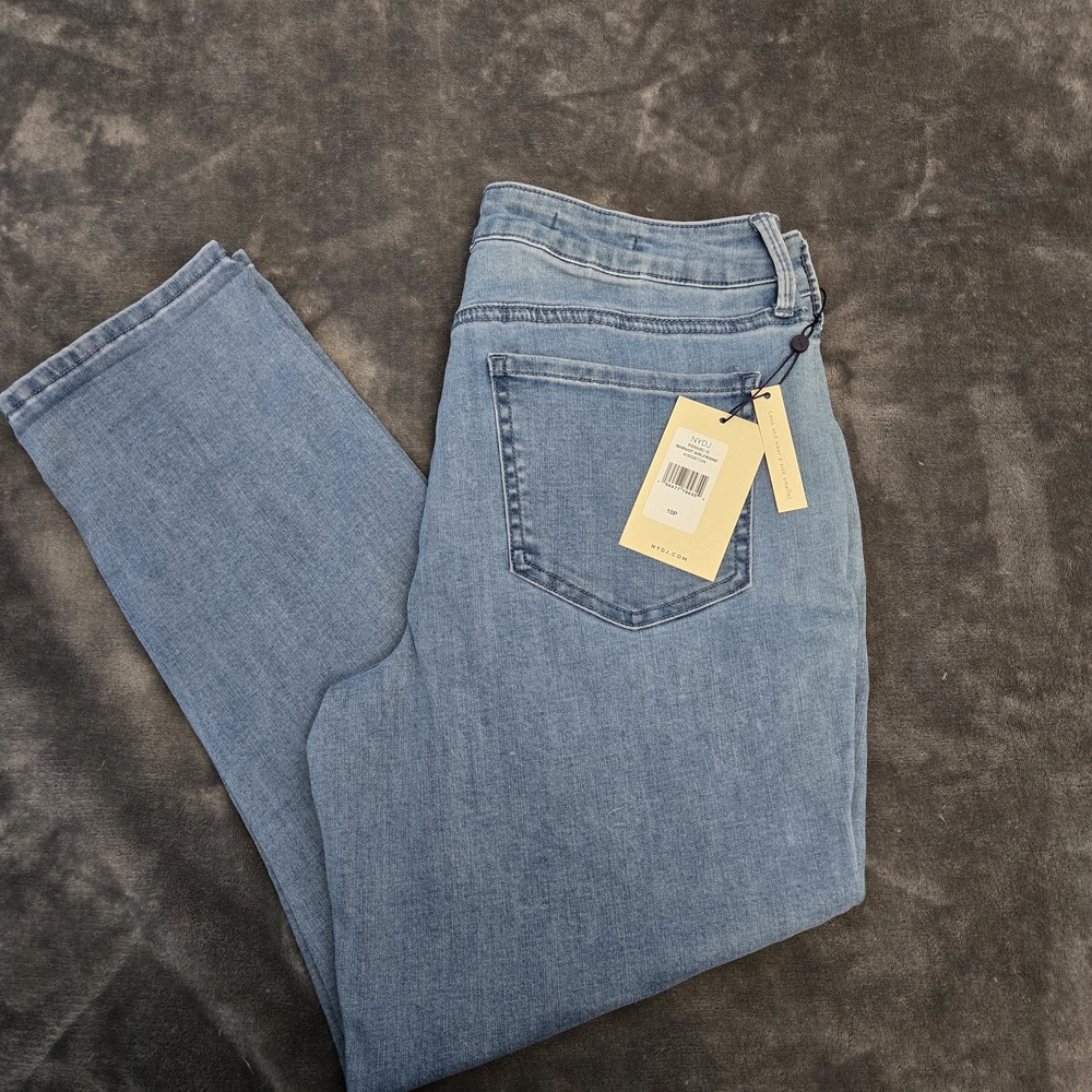 NYDJ Petite Length Margot Girlfriend Jeans